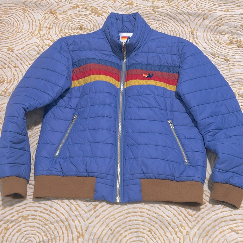 Aviator Nation rare Journey jacket. Moonlight.